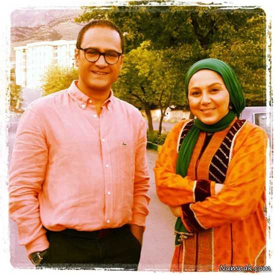 بهنوش بختیاری در کنار رامبد جوان بهنوش بختیاری