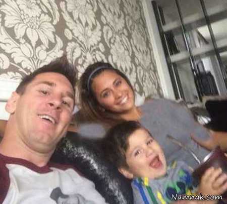 لیونل مسی و همسرش لیونل مسی و همسرش