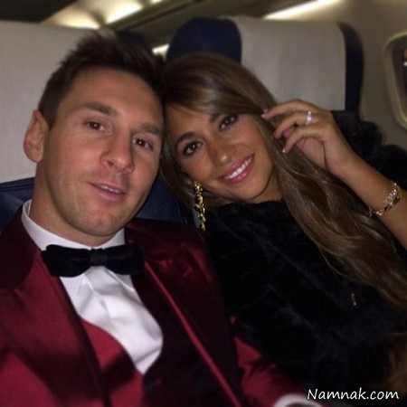 زن لیونل مسی لیونل مسی و همسرش