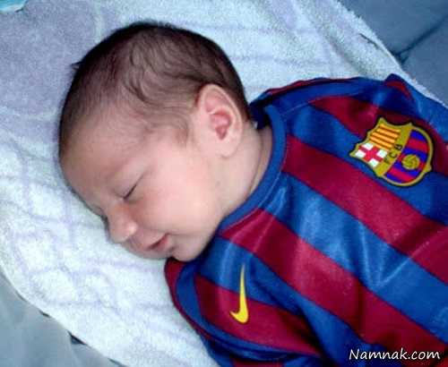 پسر دوم لیونل مسی تیاگو پسر مسی