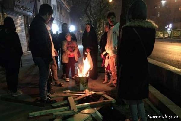 زلزله دیشب تهران