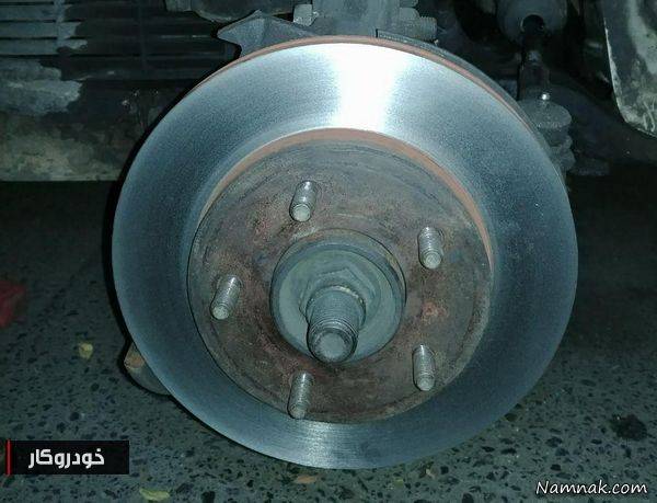 تعمیر دیسک ترمز خودرو