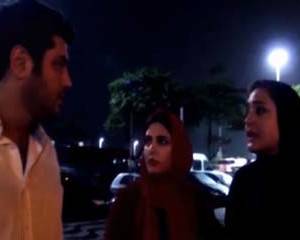 درگیری نرگس محمدی و سام درخشانی