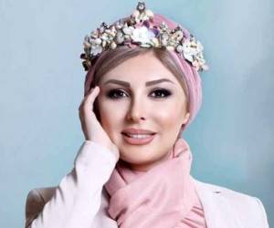 نیوشا ضیغمی و همسرش