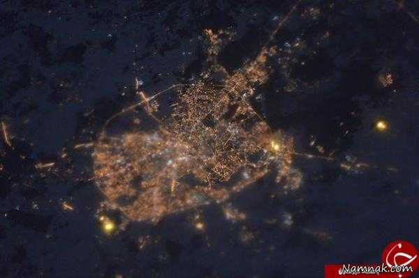 عکس فضایی شهرهای بزرگ جهان