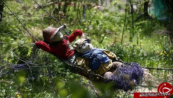 اهالی روستای عروسکی