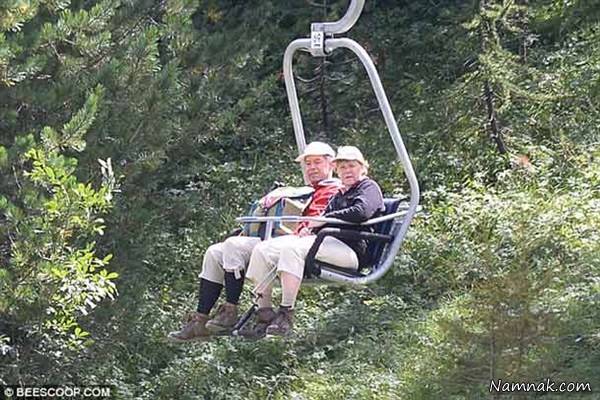 مرکل و همسرش