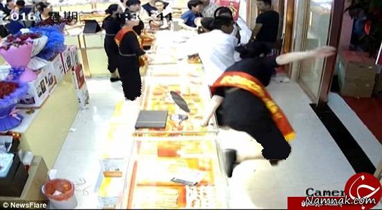 دزد سرقت از طلافروشی