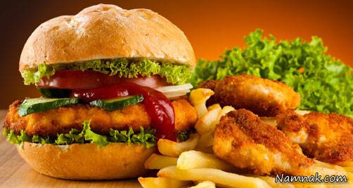 مصرف بیش از حد غذاهای سرخ کردنی عامل بروز افسردگی است غذاهای سرخ کردنی