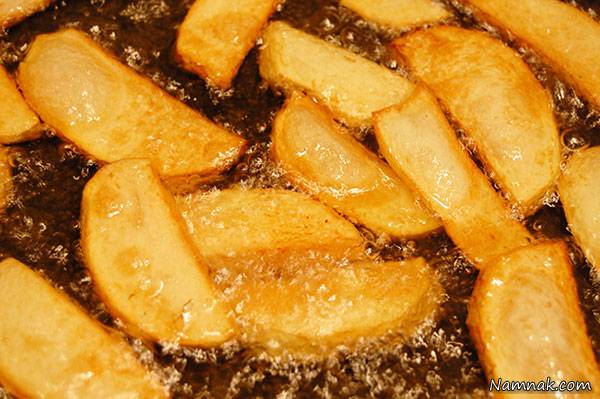 مصرف بیش از حد غذاهای سرخ کردنی عامل بروز افسردگی است غذاهای سرخ کردنی