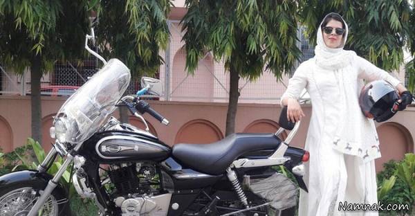 موتورسواری دختر