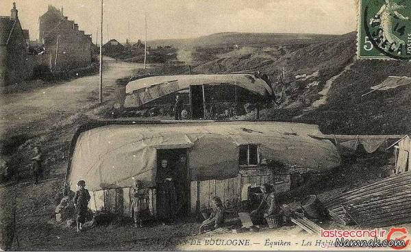 محله ای دیدنی با خانه های قایقی + عکس خانه های قایقی