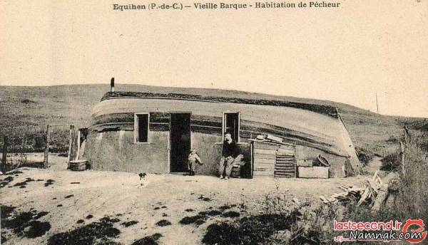 محله ای دیدنی با خانه های قایقی + عکس خانه های قایقی