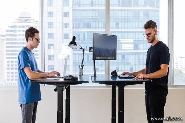 استفاده از میز کار ایستاده چه فوایدی دارد؟ میز کار ایستاده