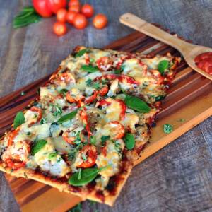 پیتزا بدون خمیر