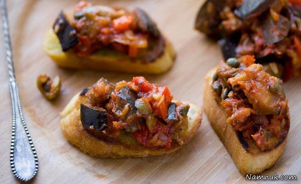 طرز تهیه کاپوناتا سیسیلی کاپوناتا سیسیلی