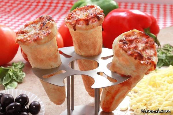 پیتزا قیفی پیتزا