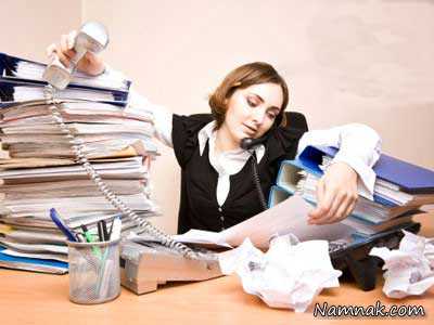 عواقب کارکردن زیاد کارکردن زیاد