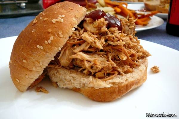 ساندویچ مرغ بریان