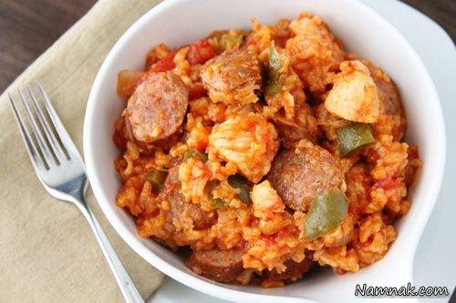 طرز تهیه جامبالایا سوسیس جامبالایا سوسیس