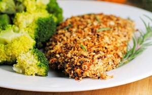 سینه مرغ با کاور گردو