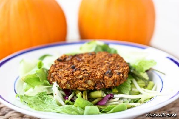 طرز تهیه کدو برگر کدو برگر