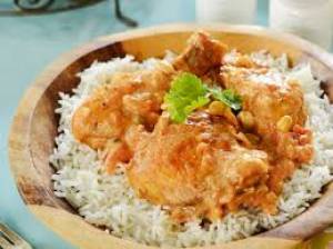 پلو مرغ آفریقایی