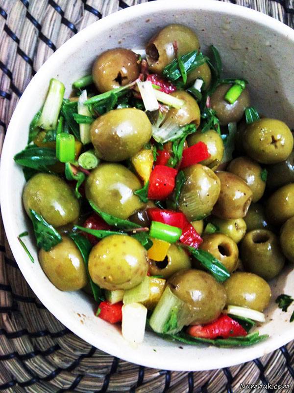 سالاد زیتون