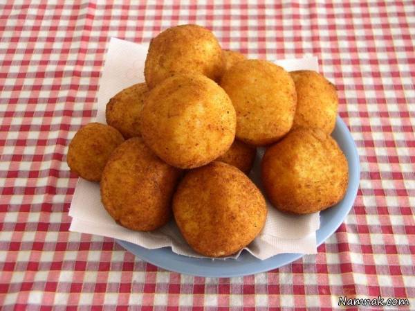 طرز تهیه کروکت سیب زمینی کروکت سیب زمینی