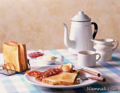 خوردن صبحانه و کمک به لاغری برنامه لاغری سریع