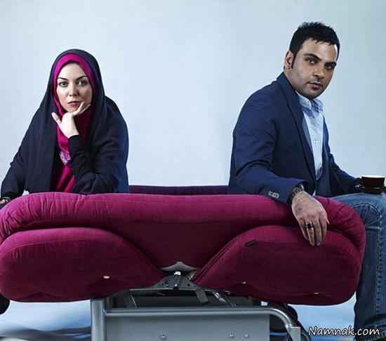 شایعه رابطه احسان علیخانی و آزاده نامداری احسان علیخانی و آزاده نامداری