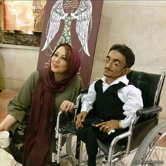 بهنوش بختیاری و دوستش