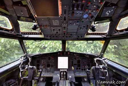 تبدیل هواپیمای بوئینگ به خانه زندگی درون هواپیما