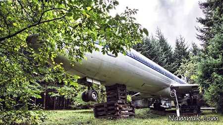 تبدیل هواپیمای بوئینگ به محل زندگی زندگی درون هواپیما