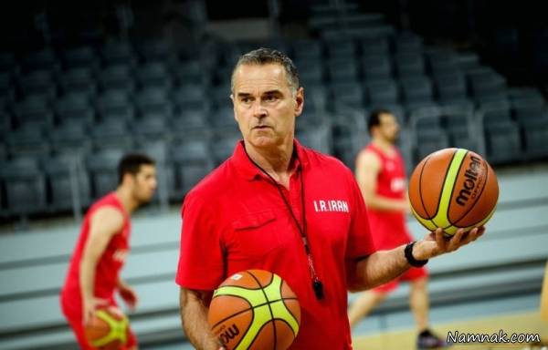 سرمربی تیم بسکتبال ایران