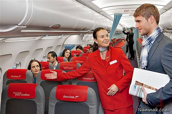 کاتی که مهمانداران هواپیما به شما نمی گویند مهمانداران هواپیما