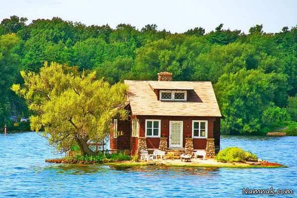 جاست روم ایناف کوچک ترین جزیره مسکونی دنیا جزیره مسکونی