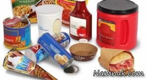 غذاهای بسته بندی