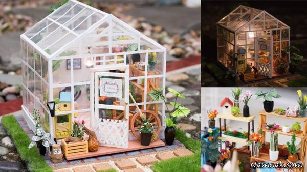 تصاویر زیباترین گلخانه های خانگی زیباترین گلخانه های خانگی