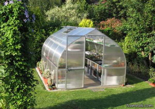 گلخانه های کوچک و زیبا با طرحی متفاوت گلخانه های کوچک