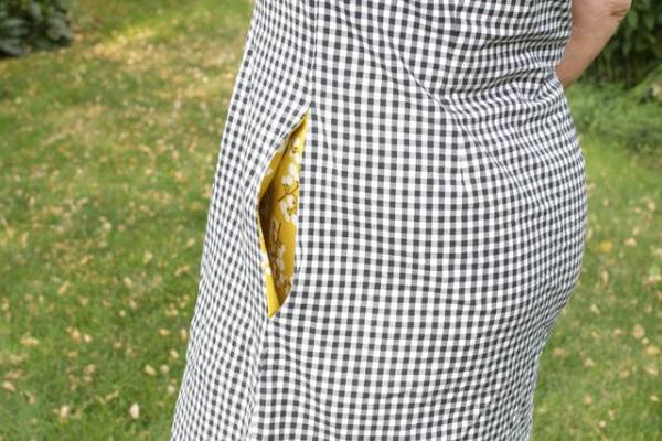 طریقه دوخت جیب روی لباس طریقه دوخت جیب