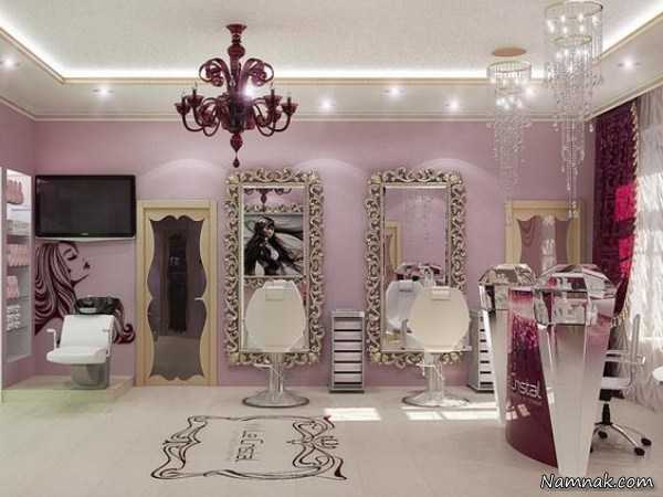 دکوراسیون آرایشگاه زنانه