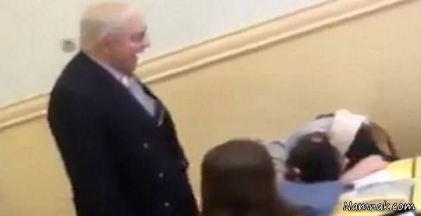 معلم مرد دختر