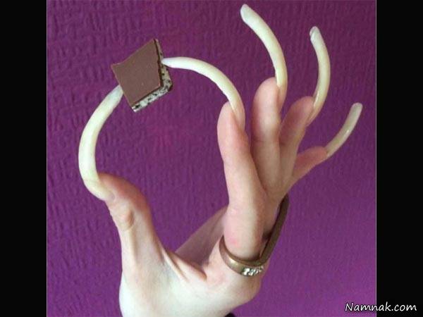 ناخن های بلند