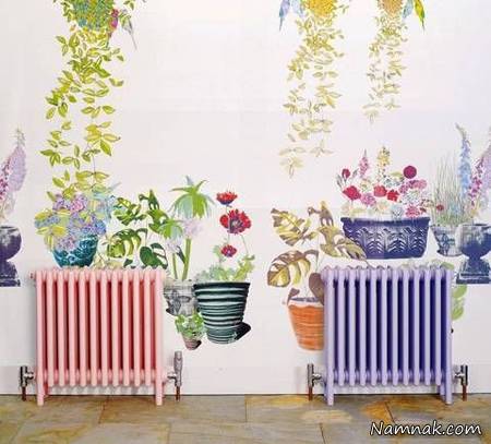 دکور روی شوفاژ