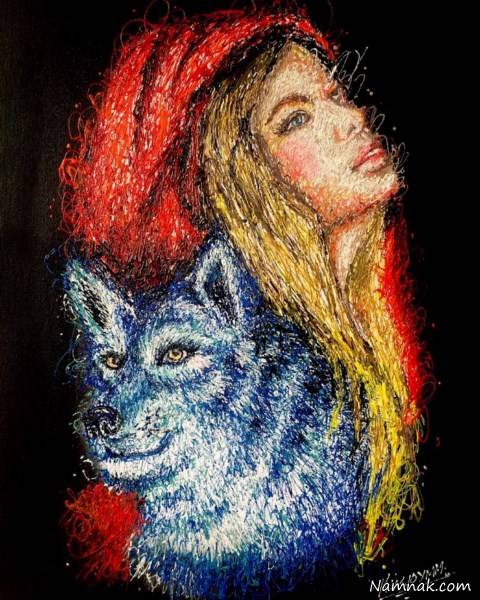  نقاشی های پرستار زن