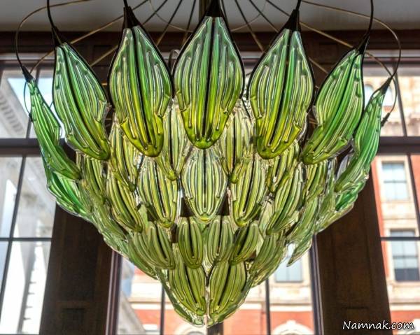 لوستر زنده سقفی لوستر زنده