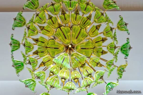 لوستر زنده سقفی لوستر زنده