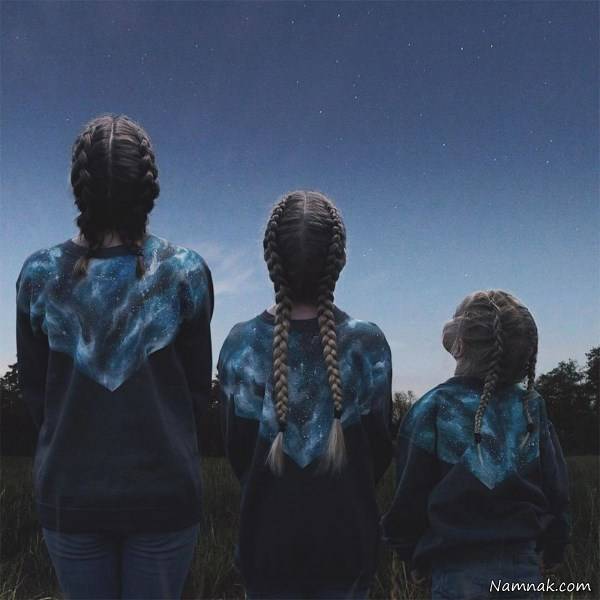 عکس مادر دختر