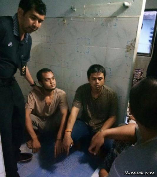 قایم شدن قاچاقچی